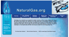 Desktop Screenshot of naturalgas.org