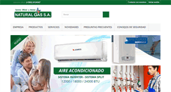 Desktop Screenshot of naturalgas.com.uy